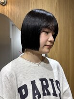 カシェル トウキョウ(Cashel Tokyo)&nbsp;ボブ　黒髪ボブ　レディースカット　レディース