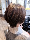 大人立体ショート