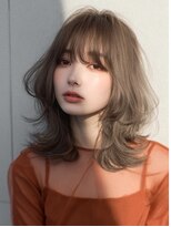 ダル 渋谷/表参道(DAL.)&nbsp;ハッシュカットバタフライカット顔回りカットカーテンバング