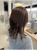 簡単楽ちんにセットできるくびれウルフスタイル☆