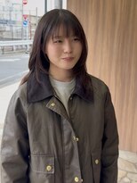 アッシュ 横浜瀬谷店(Ash) ”伸ばし中でもかわいい”未完成ニュアンスレイヤー