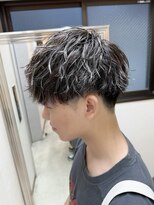 シード(SEED)&nbsp;長崎　ツイストスパイラルパーマ　マッシュ　ハイライト