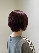 ビルダ バイ ブランカ(BILDA by BLANCA) ショートボブ×ピンクブラウン