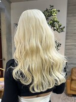 ヲタク(wotaku.)&nbsp;ホワイトブロンド抜きっぱなしブリーチハイトーンダブルブリーチ