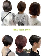 ヘアーアンドメイクアップモパ&nbsp;RIKO hair style