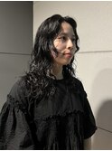 レイヤーパーマニュアンスパーマゆるふわパーマ顔まわりパーマ