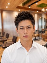 カランエノエル(Calin et Noel)&nbsp;メンズビジネスリクルート毛流れショートアップバング