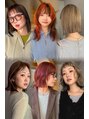 サロンエフ(salon f)&nbsp;ブリーチカラー、白髪ぼかしなどデザインカラーも得意です！