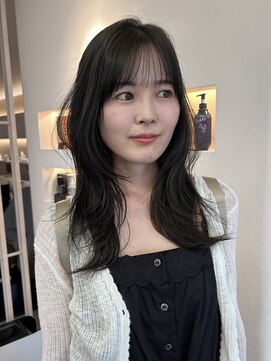 ビファイン 本店(Befine) 透け感レイヤーミディ