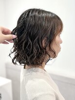 スイ(suiw) ゆるふわボブパーマ【suiw】昭和町/天王寺/阿倍野