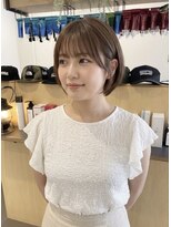 チオ(Chio)&nbsp;【富山】ナチュラル丸みベージュショートボブ