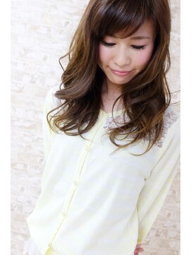 サロンドソン(salon de Son) 思わず掻上げたくなるラフウェーブ