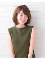 【GARDEN】大人キレイすっきりボブ×UVカラー【KOMAKI】