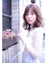 ロンド 銀座(Lond)&nbsp;【Lond】本田 奈穂美    無造作ロブ☆愛されウェーブ