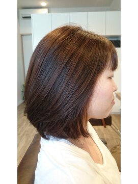 小さな美容室 ハナ(hana) 大人な毛流れでワンランクアップスタイル☆