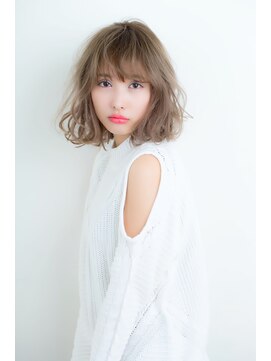 アリエッタ(aRietta) 【aRietta】ベージュカラー伸ばしかけセミディ