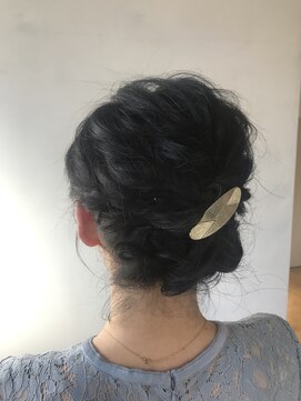 フィゼル 福島店(fizelle) 短い髪でもアップスタイル　＊原明日香