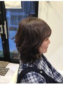 ミディアムボブ