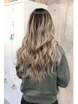 ミラク 町田(MIRAC)&nbsp;【MIRAC町田店河原崎】ホワイトベージュバレイヤージュ