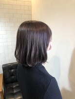 ヘアー アトリエ イチ(hair atelier iti)&nbsp;ボブ　ラベンダーカラー