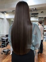 サイン 表参道(SIGN)&nbsp;バレイヤージュハイライトグラデーションカラー白髪ぼかし