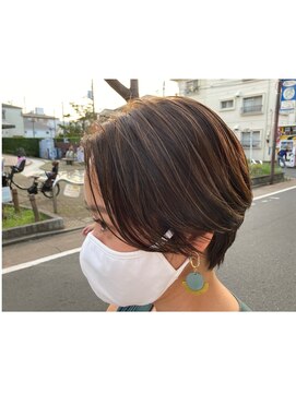 リューデパルティル(lieu de PARTIL) ハンサムショート