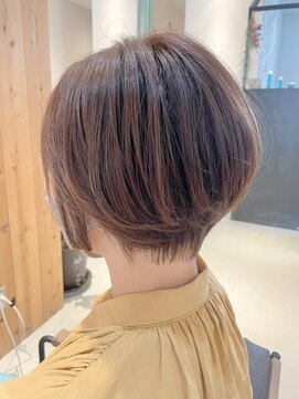 タイズ(ties) 20代30代40代大人可愛い★小顔ボブ丸みショートウルフカット