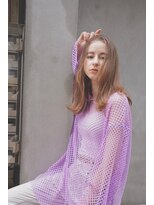 ビュート ヘアー ジョージ(Beaut Hair GEORGE)&nbsp;透明感抜群のペールベージュ　こなれミディ