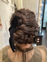 ブラウ ネイル パーティー(Blau Nail Party)&nbsp;編み込みアップ