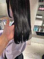 ラミ(L'ami)&nbsp;クリアブラック/暗髪地毛風カラー/ストレートロング