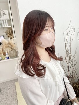 ロマーリ(LOMARLIE) 艶髪バーガンディー_似合わせカラー