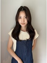 ロングレイヤー／くびれヘア