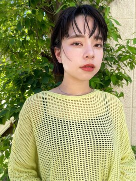 ソイ 下北沢(soi) 【mini bob】ウェットスタイリング_ミニボブ_簡単アレンジ