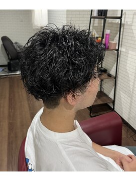 ポピー(POPPY) 刈り上げマッシュ×スパイラルパーマ
