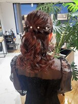 エイト 藤沢店(EIGHT fujisawa) ハーフアップアレンジ【藤沢】