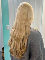 マティーナ ヘアー 池袋(Matina hair)&nbsp;【ロング×ホワイトベージュカラー】20代30代40代50代