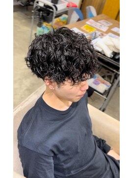 エルオム(EL.HOMME) 『HIRAI』プードルパーマ