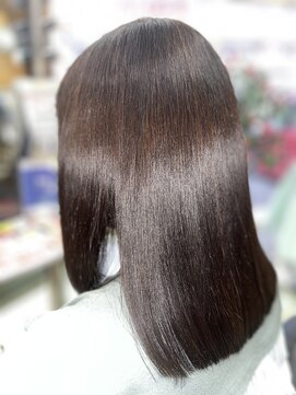 エルモア美容室 ツヤ髪ストレート