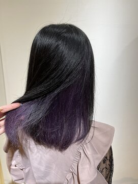 エム インターナショナル 白岡 キュート(EMU international CUTE) インナーカラー　パープル