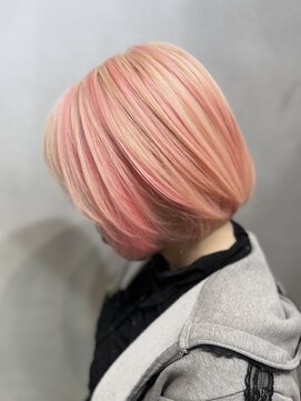 ヴァイス 渋谷店(VAICE) ブロンド＆ピンクのお任せデザインカラー