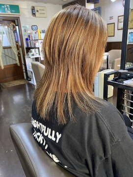 K'S美容室 マッシュウルフ