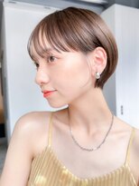 シオン(shion)&nbsp;小顔秋色透明感カラーくすみベージュオリーブカラー_29645