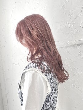 アジールヘア 東上野店(agir hair) 10代20代30代黒髪卒業ピンクアッシュブリーチ【上野】