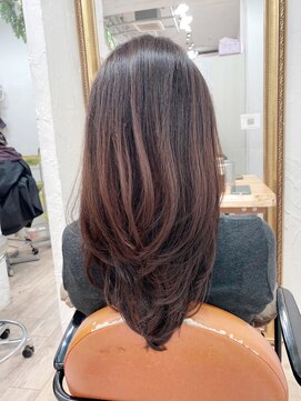 ミッシェル アフロート(michelle afloat) 3DCurve Cutで＊ロングヘアもふんわり動くレイヤーStyle＊