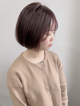 ロットアニバース(lott annibirth) 【髪質改善】大人可愛いコーラルピンク@yuka