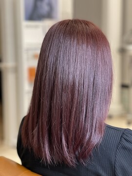 ヘアーサロン リアン 熊谷2号店(hair salon Rien) ピンクブラウン!