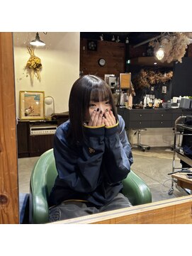 ランタン(LANTERN) 似合わせフロントカット&前髪ストレート