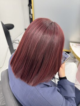 ジュイル シブヤ(JEWIL SHIBUYA) ブリーチなしカシスピンク