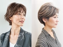 ソート(sot)の雰囲気（髪、頭皮の負担を抑えたカラーでツヤ感のあるスタイルに。）