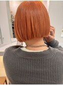 ＊ハイトーン×ぱっつんボブ＊